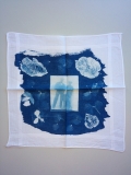 Blauwdruk zakdoek